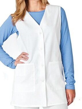 White Swan Nurse Vest 5504 - White